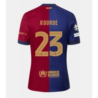 Moški Nogometni dresi Barcelona Jules Kounde #23 Domači 2024-25 Kratek Rokav